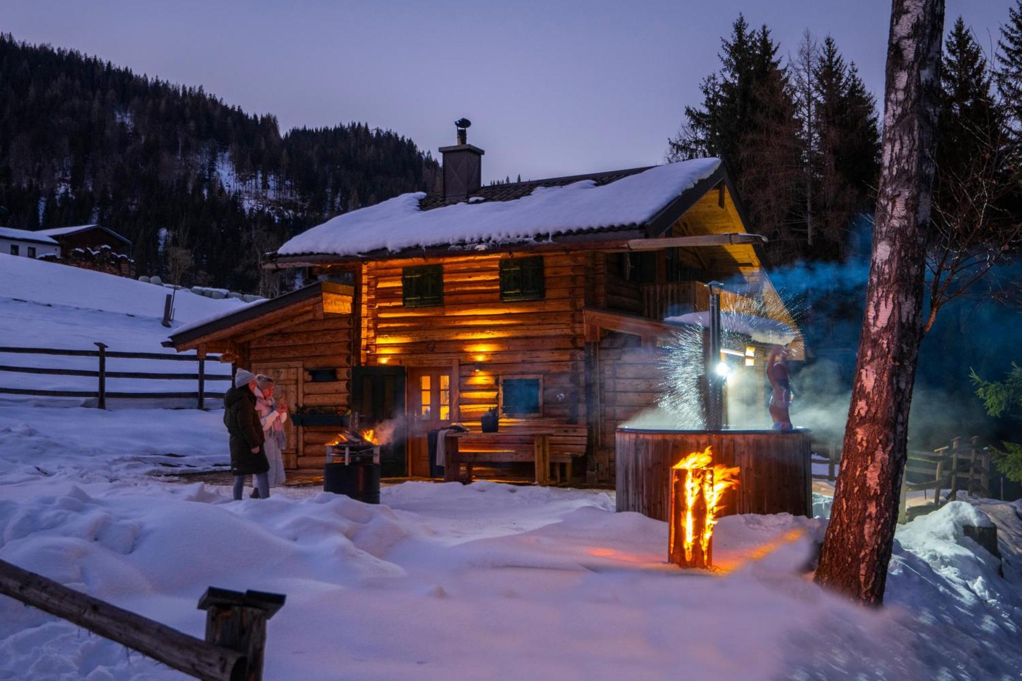 Almfrieden Villa Werfen Bagian luar foto