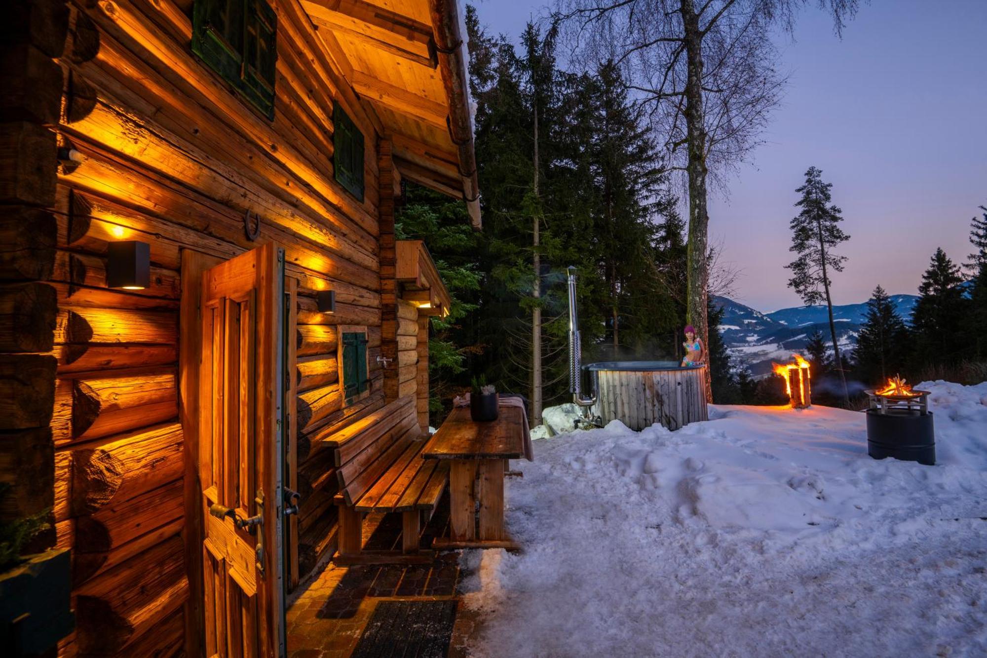 Almfrieden Villa Werfen Bagian luar foto