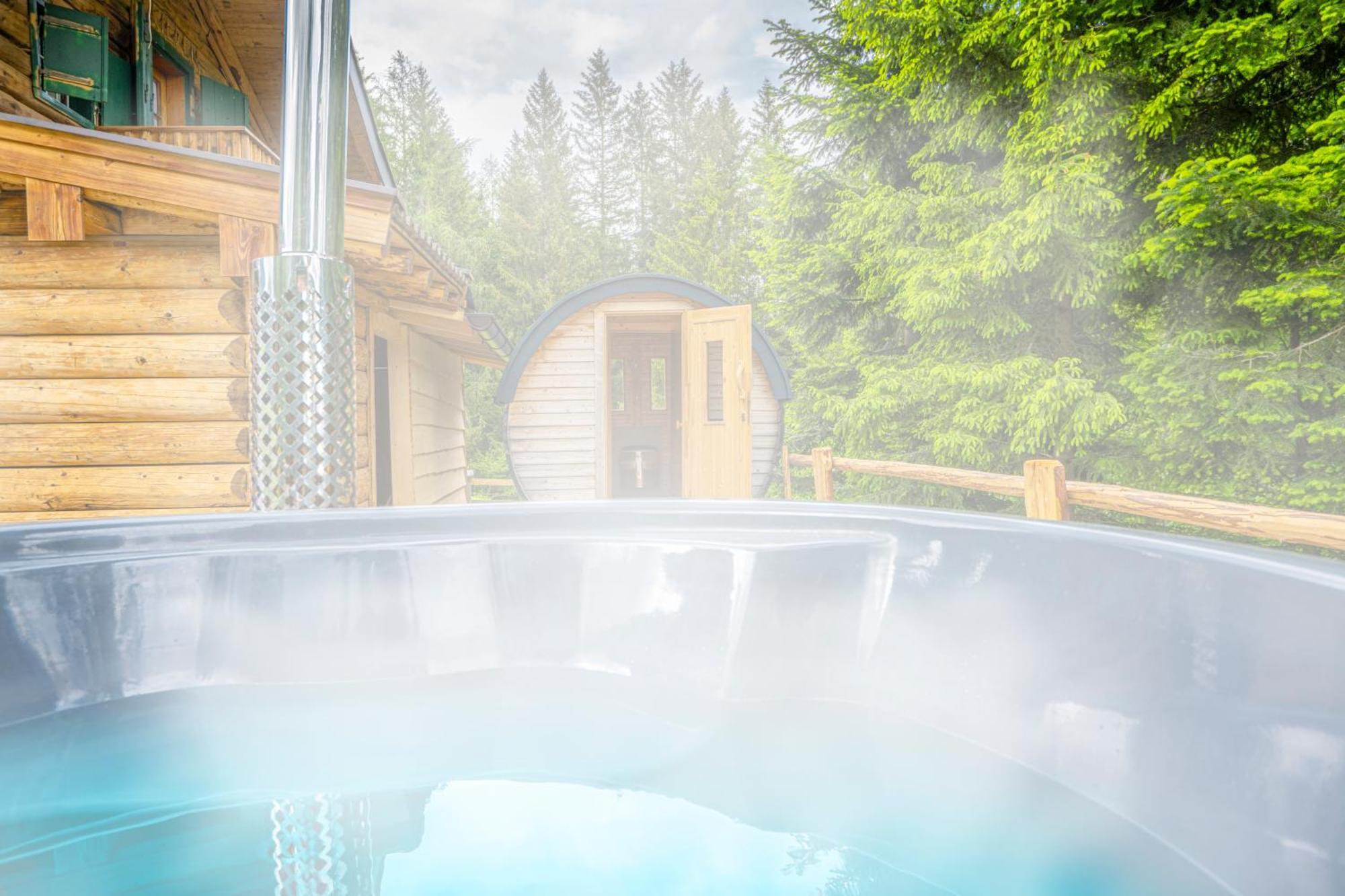Almfrieden Villa Werfen Bagian luar foto